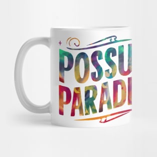 Colorful Possum Paradise Mug